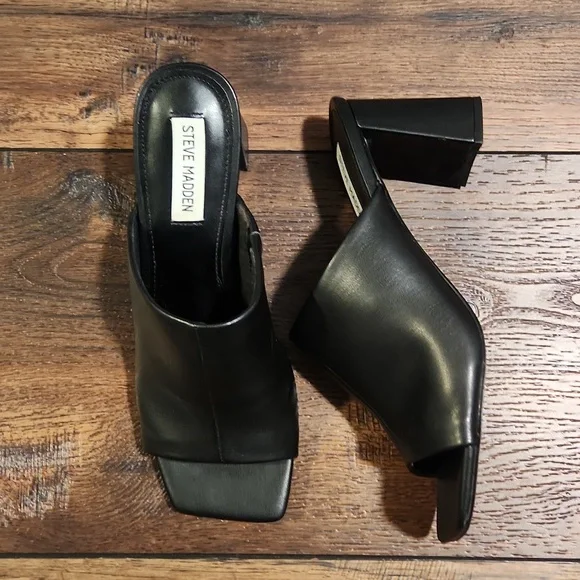 Steve Madden Chunky Block Heels - Picture 1 of 16